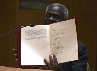 Il cardinal Turkson del Ghana (La Presse)