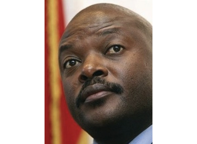 Il presidente del Burundi Pierre Nkurunziza