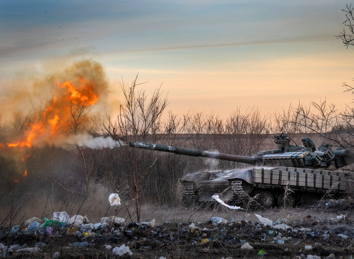 Combattimenti a Donetsk