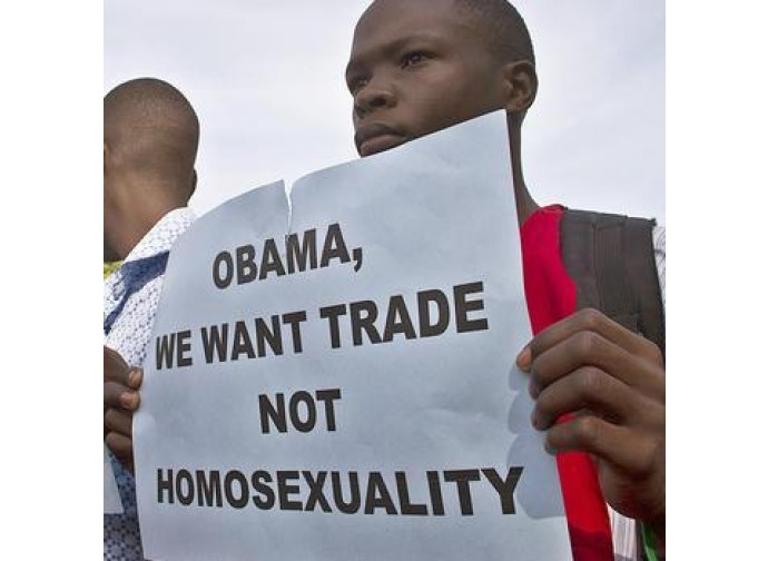 Manifestazioni anti-Obama in Uganda