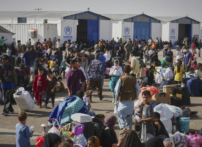 Campo profughi dell'UNHCR