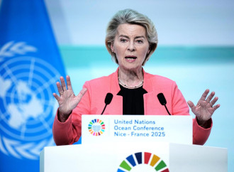 Ursula von der Leyen alla Conferenza sugli oceani (La Presse)