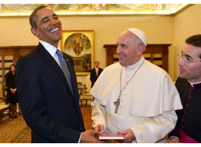 Obama e Papa Francesco