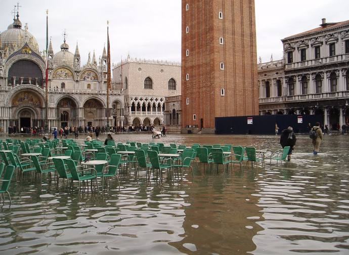 Venezia, acqua alta