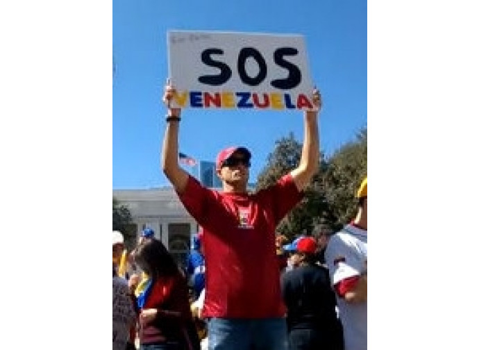 Venezuela, la protesta all'estero