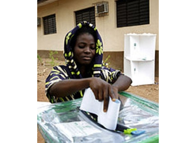 Il voto in Nigeria